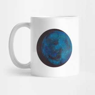 Galaxy moon Mug